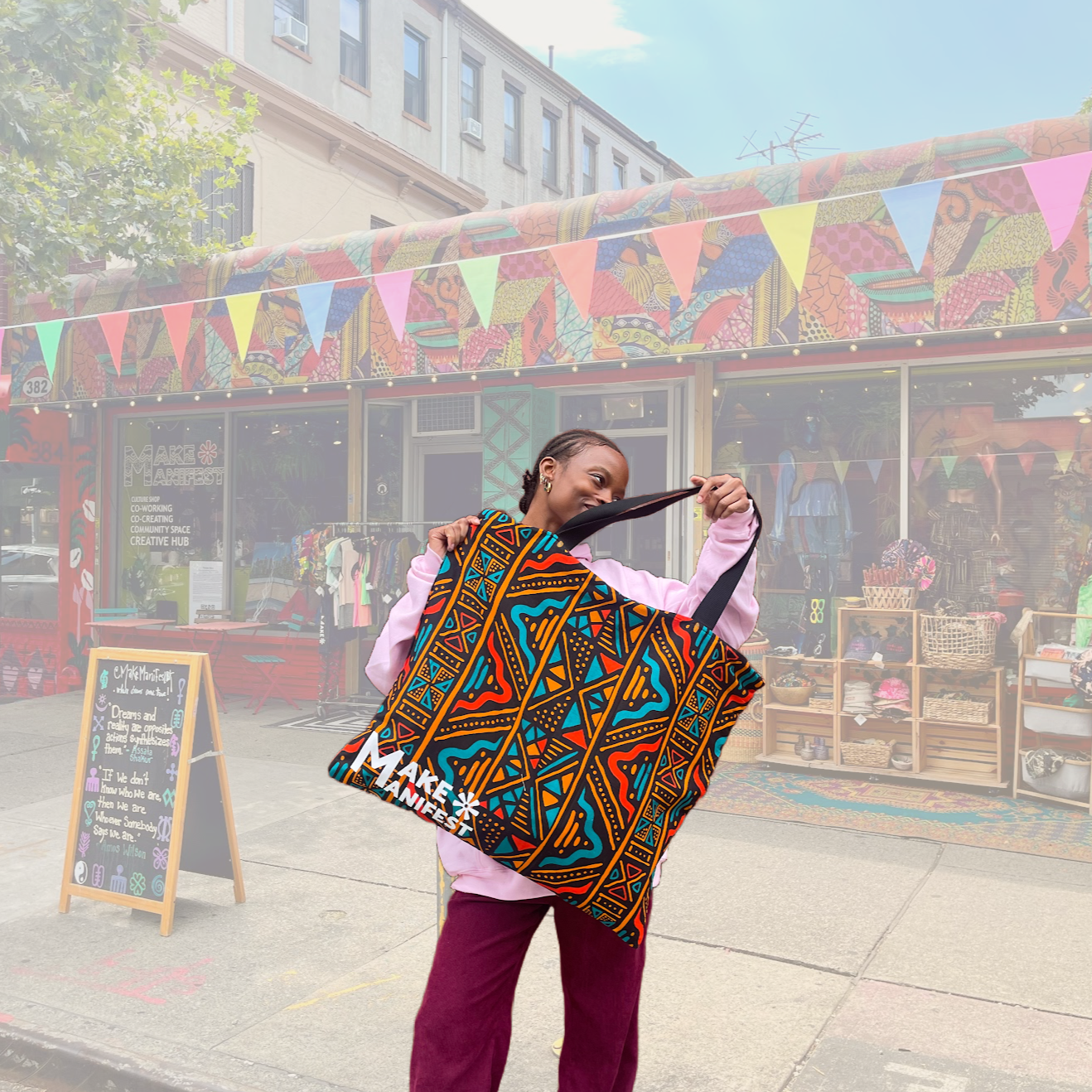 Distant Travelers Tote